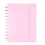 Caderno Ingeniox A5 Pautado 100FL Rosa com Elástico 66005025 - Preview
