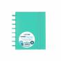 Caderno Ingeniox A5 Pautado 100FL Verde Intense com Elástico 66005016 - Preview