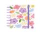 Caderno Ingeniox A5 Pautado 100FL Violet Flower com Elástico 66015071 - Preview