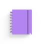 Caderno Ingeniox A5 Pautado 80Fl 100G Foam C/Elástico Violeta 66025013 - Preview