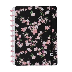 Capa do artigo Caderno Inteligente Grande A4 Rose Black Edição Especial Gocase