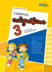 Cadernos Caligráficos 3 - Nível inicial de aprendizagem