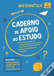 Capa do artigo Cadernos de Apoio ao Estudo Matemática 5.º Ano