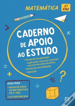 Capa do artigo Cadernos de Apoio ao Estudo Matemática 5.º Ano