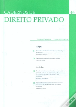 Capa do artigo Cadernos de Direito Privado Nº 46