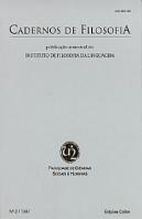 Cadernos de Filosofia nº 9 - 10 / 2001
