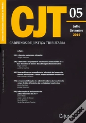 Capa do artigo Cadernos de Justiça Tributária Nº 05