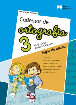 Capa do artigo Cadernos de Ortografia 3 - Nível médio de aprendizagem
