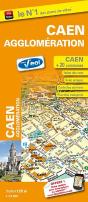 Caen Agglomeration (14) - Plan De Ville - 1/12500 - Preview