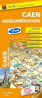 Capa do artigo Caen Agglomeration (14) - Plan De Ville - 1/12500