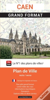 Caen : Grand Format : Plan De Ville (Édition 2026)