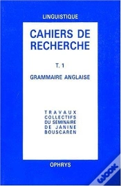Capa do artigo Cah. Recher. Gram. Ang. I