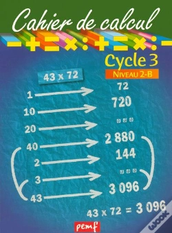 Capa do artigo Cahier De Calcul ; Cycle 3, Niveau 2-B