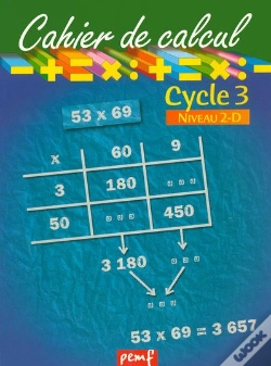 Capa do artigo Cahier De Calcul ; Cycle 3, Niveau 2-D