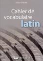 Cahier De Vocabulaire Latin (20e Édition) - Preview