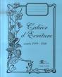 Cahier D'Écriture ; Année 1949-1950 - Preview