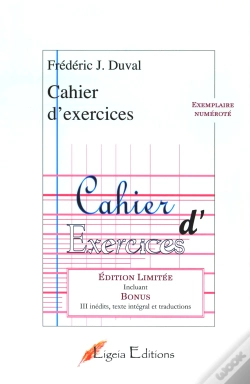 Capa do artigo Cahier D'Exercices