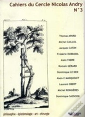 Capa do artigo Cahier Du Cercle Nicolas Andry T.3