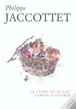 Capa do artigo Cahier Philippe Jaccottet