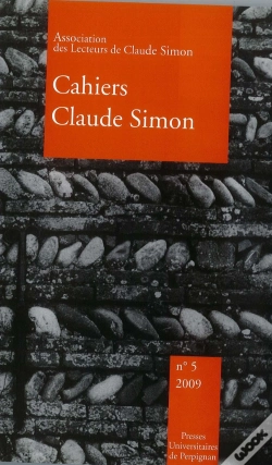Capa do artigo Cahiers Claude Simon Tome 5
