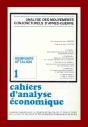 Cahiers D'Analyse Économique N.1 ; Séminaire Aftalion : Analyse Des Mouvements Conjoncturels D'Après-Guerre - Preview
