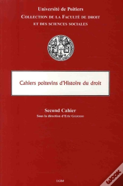 Capa do artigo Cahiers De L'Histoire Du Droit