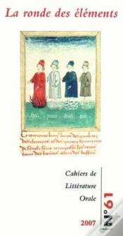 Capa do artigo Cahiers De Litterature Orale : La Ronde Des Éléments