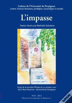 Capa do artigo Cahiers De L'Universite Tome 41 : L'Impasse