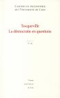 Cahiers De Philosophie N 44 Tocqueville La Democratie En Questions - Preview