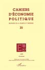 Cahiers D'Economie Politique N.35 ; Histoire De La Pensee Et Theories - Preview