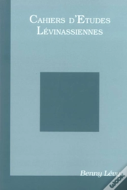 Capa do artigo Cahiers D'Etudes Levinassiennes