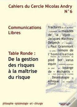 Capa do artigo Cahiers Du Cercle Nicolas Andry N6