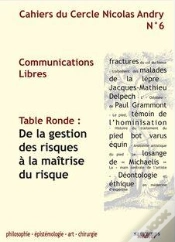 Capa do artigo Cahiers Du Cercle Nicolas Andry N6