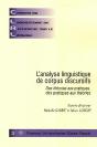 Cahiers Du Laboratoire De Recherche Sur Le Langage, N 3/ Dec. 2009. L 'Analyse Linguistique De Corpu - Preview