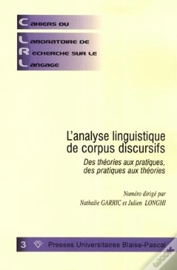 Capa do artigo Cahiers Du Laboratoire De Recherche Sur Le Langage, N 3/ Dec. 2009. L 'Analyse Linguistique De Corpu