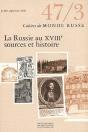 Cahiers Du Monde Russe Et Soviétique Tome 47-3 : La Russie Au Xviii, Sources Et Histoires - Preview