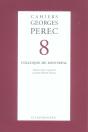 Cahiers Georges Perec N 8 - Preview