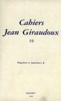 Cahiers Jean Giraudoux T.19 - Preview