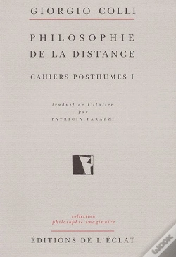 Capa do artigo Cahiers Posthumes T.1 Philosophie De La Distance