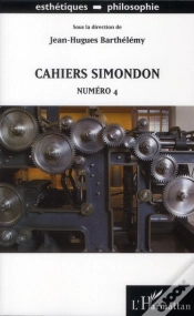 Capa do artigo Cahiers Simondon Numero 4