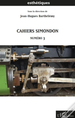 Capa do artigo Cahiers Simondon Tome 3