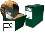 Capa do artigo Caixa de transferencias com fole formato folio verde