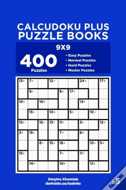Capa do artigo Calcudoku Plus Puzzle Books - 400 Easy T