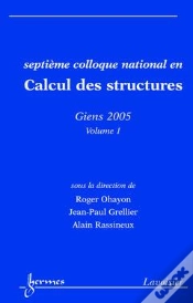 Capa do artigo Calcul Des Structures Volume 1 Septiemecolloque National Giens 2005