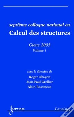 Capa do artigo Calcul Des Structures Volume 1 Septiemecolloque National Giens 2005