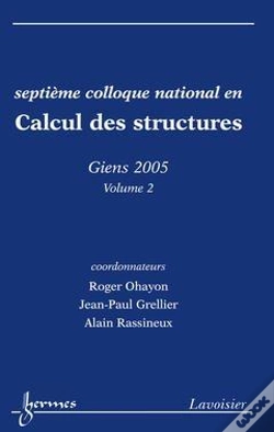 Capa do artigo Calcul Des Structures Volume 2 Septiemecolloque National Giens 2005