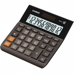 Capa do artigo Calculadora Casio 222688 LCD Branco Preto Plástico