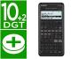 Calculadora casio fc-100v financeira 4 linhas 10+2 digitos armazenamento flash calculo de impostos com capa cor cinza - Preview