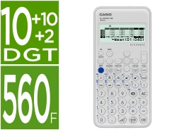 Capa do artigo Calculadora casio fx-570sp classwiz iberia cientifica 560 funções 9 memórias 10+2 digitos 5 idiomas com capa