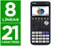 Calculadora Casio FX-CG50 Gráfica 8 Linhas 21 Carateres Visor Cor 3D Memória 16 MB Conexão USB com Capa Preta - Preview